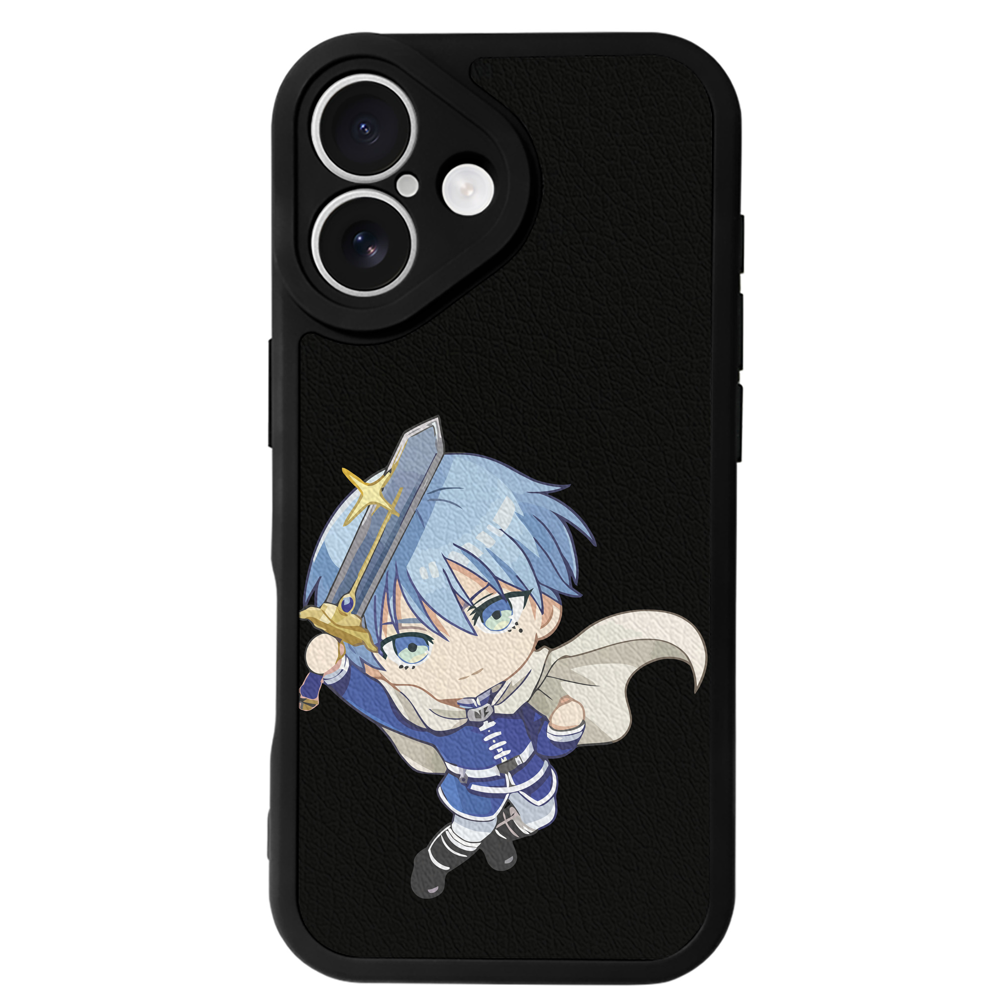 （画像用） 葬送のフリーレン Frieren 【iPhone 16シリーズ対応】シリコンスマホケース（レザー調） 材質：シリコン